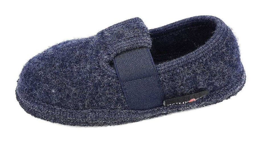 Haflinger Haflinger Slipper Joschi 621002 Blau 72 Jeans