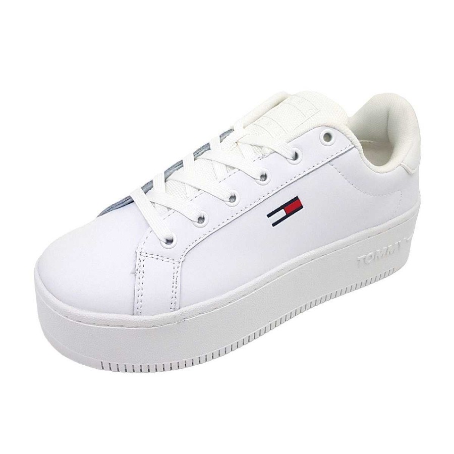 Tommy Hilfiger Tommy Hilfiger En0En02043 Weis Ybr White