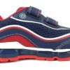 Geox Geox J Android J0244C-014Bu/C0735 Blau C0735 Navy/Red