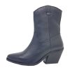 Lazamani Lazamani Booties Western Mid-High 53.596 - Ladies Schwarz Black