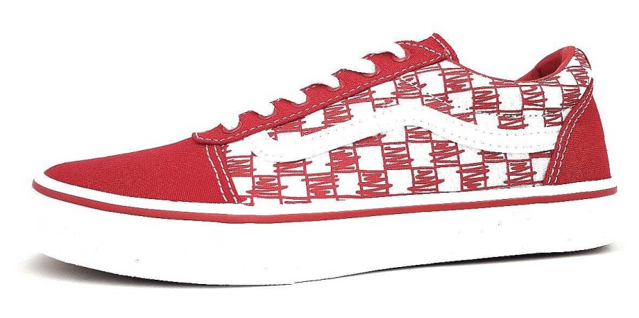 Vans Vans Ward Vn0A38J9Izq1 Rot Racing Red