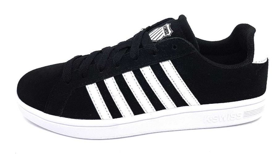 K-Swiss K-Swiss Court Tiebreak Sde Low 07012-002-M Schwarz Black/ White