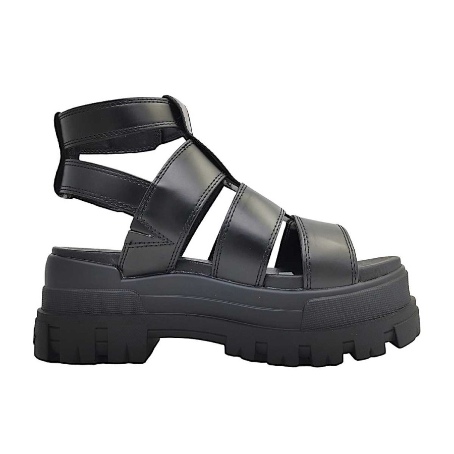 Buffalo Buffalo Aspha Gld Sandal Platform Bn16020251 Schwarz Black