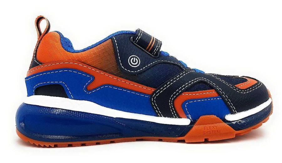 Geox Geox Bayonyc J16Fea-0Cefu/C0659 Blau C0659 Navy/ Orange