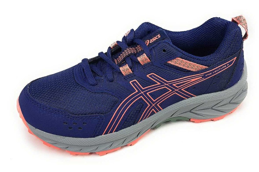 Asics Asics Pre Venture 9 Gs 1014A276-400 Blau 400 Indigo Blue/ Papaya