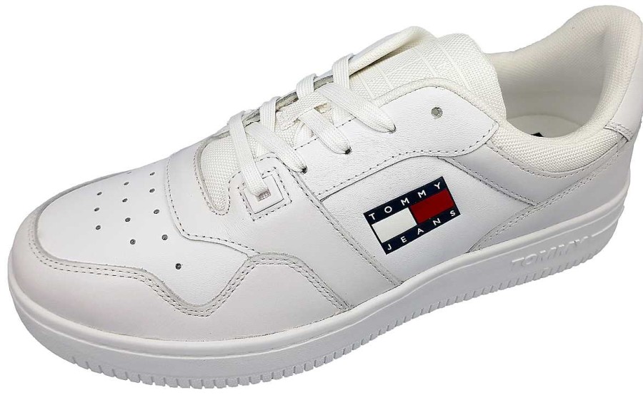 Tommy Hilfiger Tommy Hilfiger Retro Basket Ess Em0Em00955 Weis Ybr White