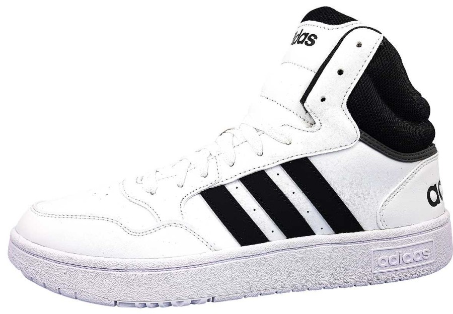 adidas Adidas Hoops Mid 3.0 Gw3019 Weis White/ Black