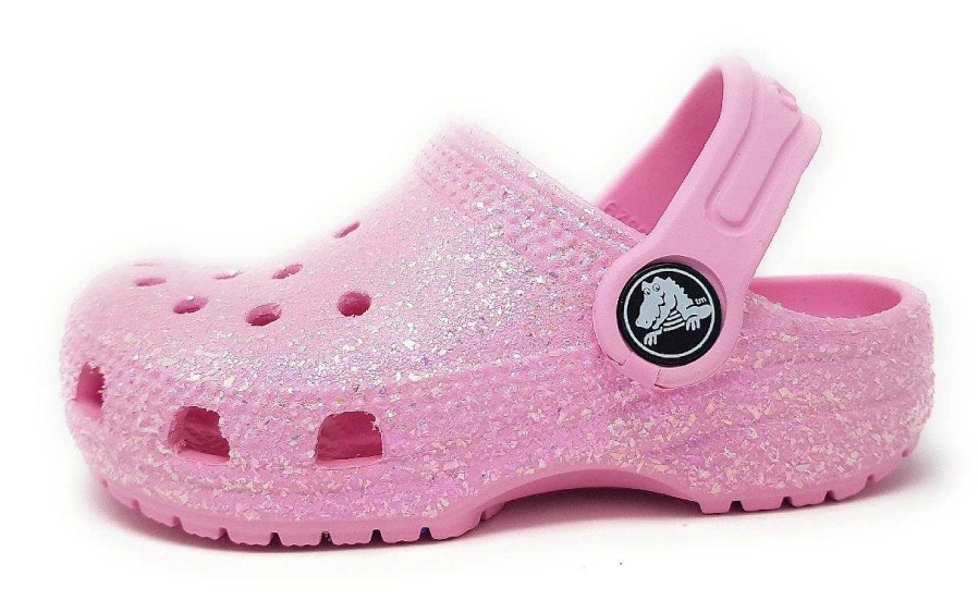 Crocs Crocs Classic Glitter T 206992 Rosa 690 Flamingo/Pink