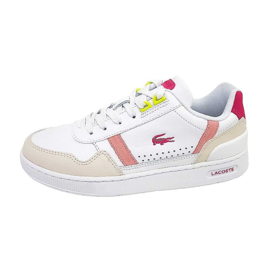 Lacoste Lacoste T-Clip 223 6 Sfa 46Sfa0093B53 Weis White/ Pink