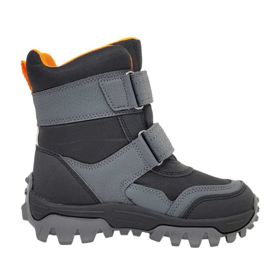 Geox Geox J Himalaya B.B J36Frc-0Fuce/C0038 Schwarz C0038 Black/ Orange