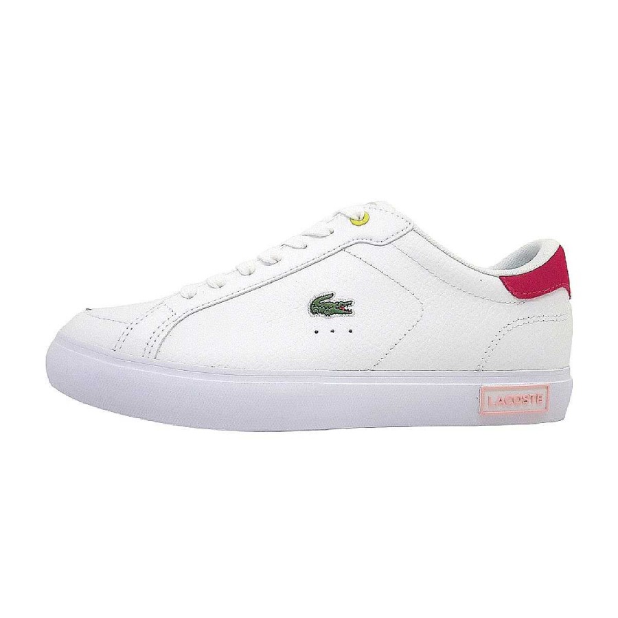 Lacoste Lacoste Powercornt 46Sfa0018 Weis B53 Whit Pink