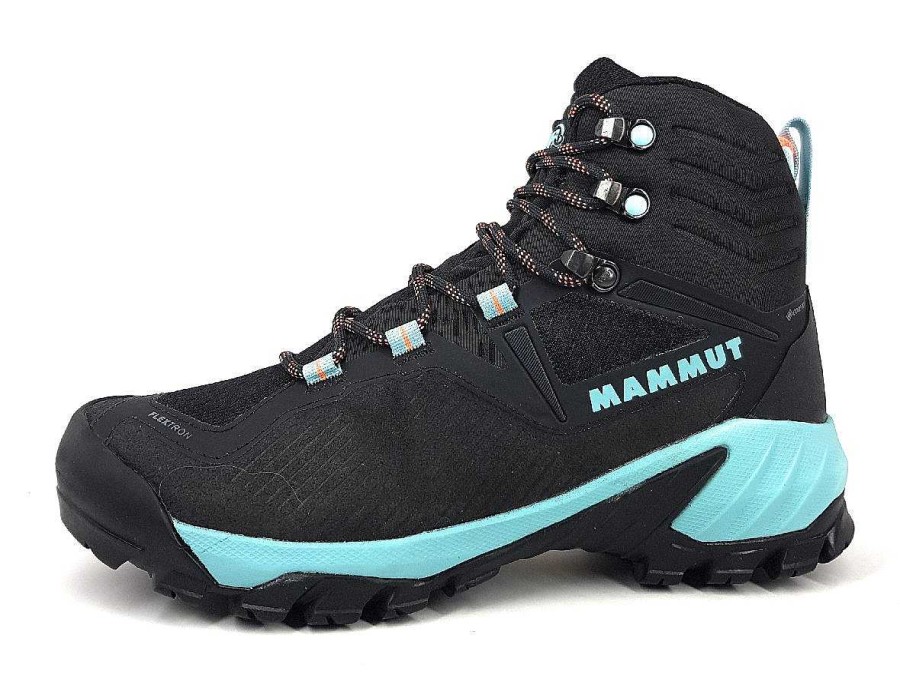 Mammut Mammut Sapuen High Gtx Women 3030-04251-00575-1050 Blau 00575 Black/ Dark Frosty