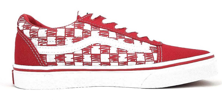 Vans Vans Ward Vn0A38J9Izq1 Rot Racing Red