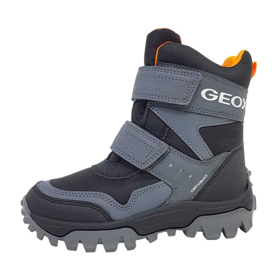 Geox Geox J Himalaya B.B J36Frc-0Fuce/C0038 Schwarz C0038 Black/ Orange