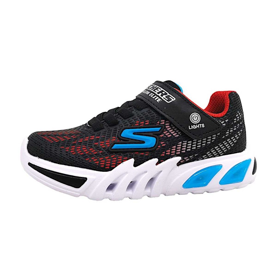 Skechers Skechers Flex - Glow Elite - Vorlo 400137L Grun Bkrb Black/ Red/ Blue