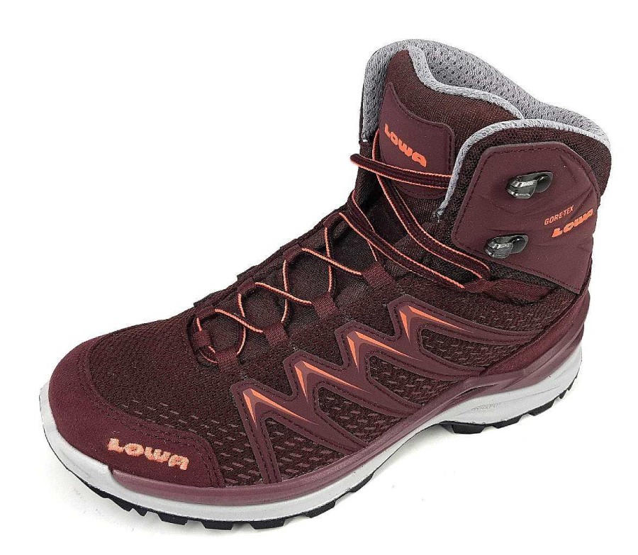 Lowa Lowa Innox Pro Gtx Mid 320703/3723 Rot 3723 Bordeaux/ Koralle