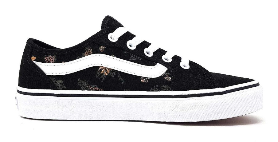 Vans Vans Filmore Decon Vnoa5Jm7 Schwarz Ba21 Black Floral