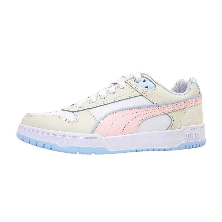 Puma Puma Rebound Game Low 386373 Weis 023 White/ Pink