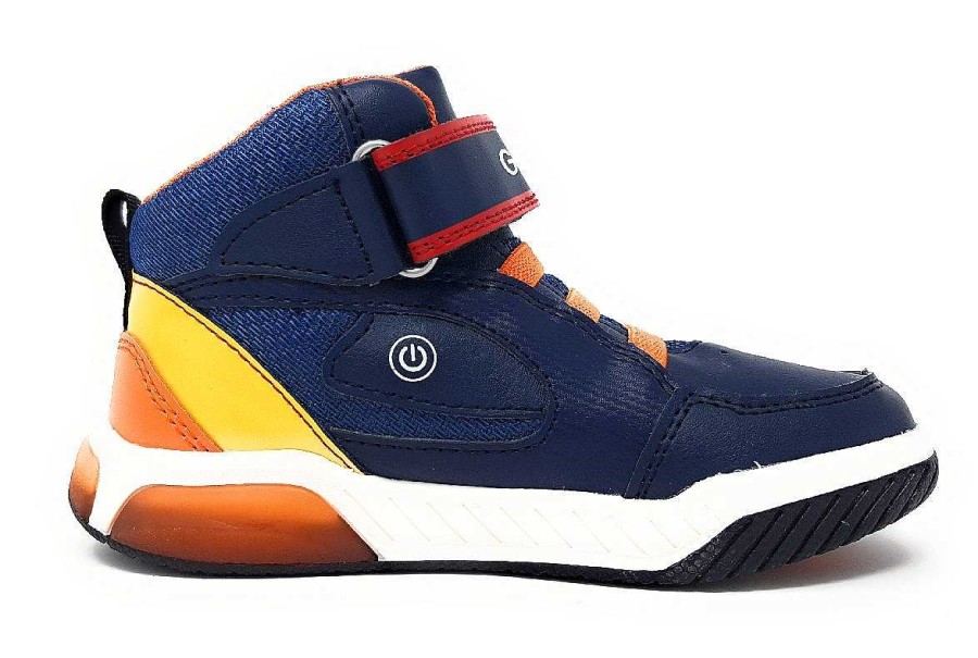 Geox Geox Jenk Boy J369Cb-0Bu11/C0659 Blau C0659 Navy/ Orange