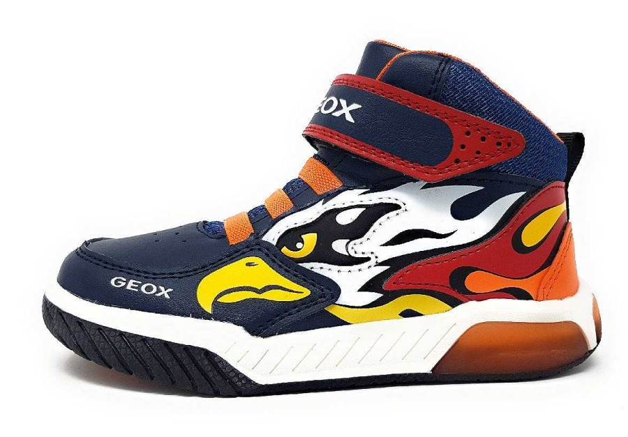 Geox Geox Jenk Boy J369Cb-0Bu11/C0659 Blau C0659 Navy/ Orange