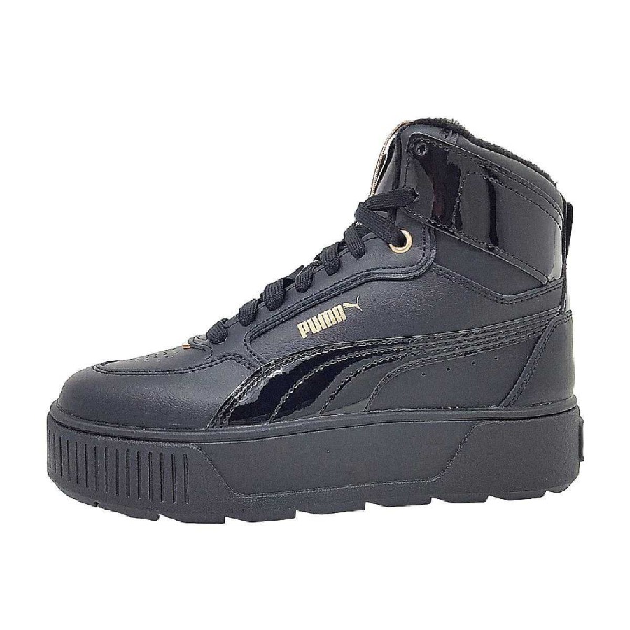 Puma Puma Karmen Rebelle Mid Wtr 387624 Schwarz 003 Black-Gold