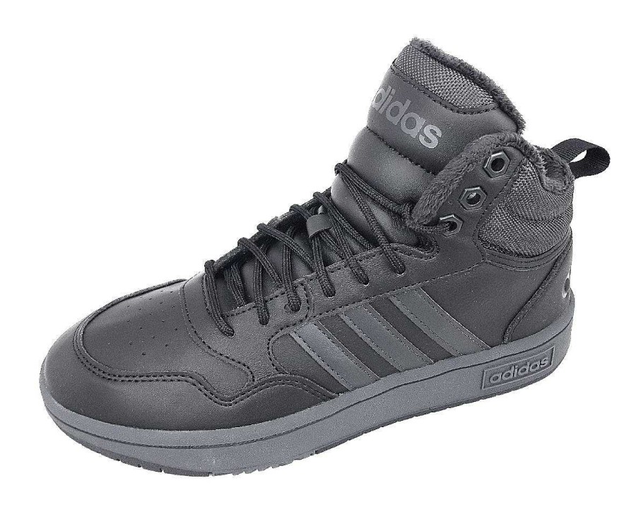 adidas Adidas Hoops 3.0 Mid Wtr Gw6421 Schwarz Core Black