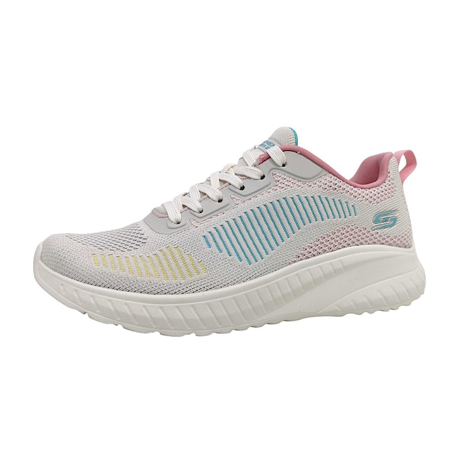 Skechers Skechers Bobs Squad Chaos Color Cr 117208 Wmlt Weis Wmlt White Multi