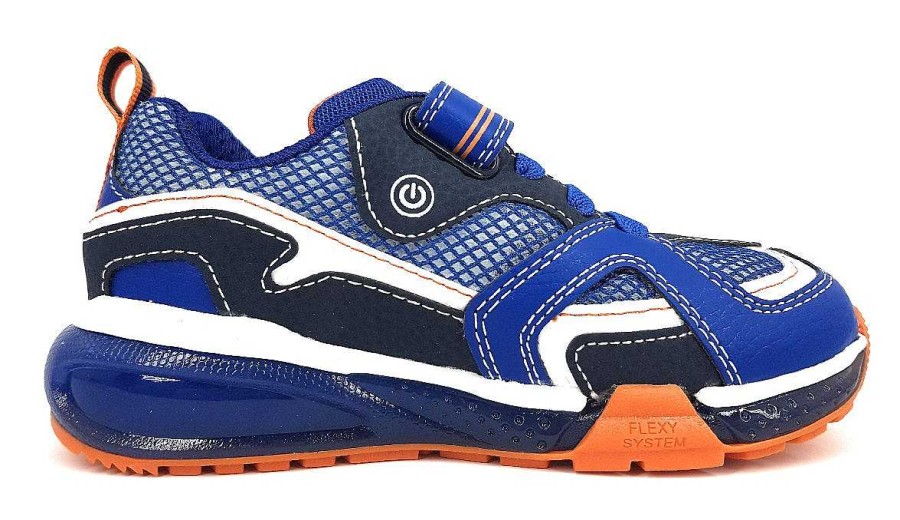 Geox Geox Bayonyc J16Fea-0Ce14/C0685 Blau Co685 Royal/Orange