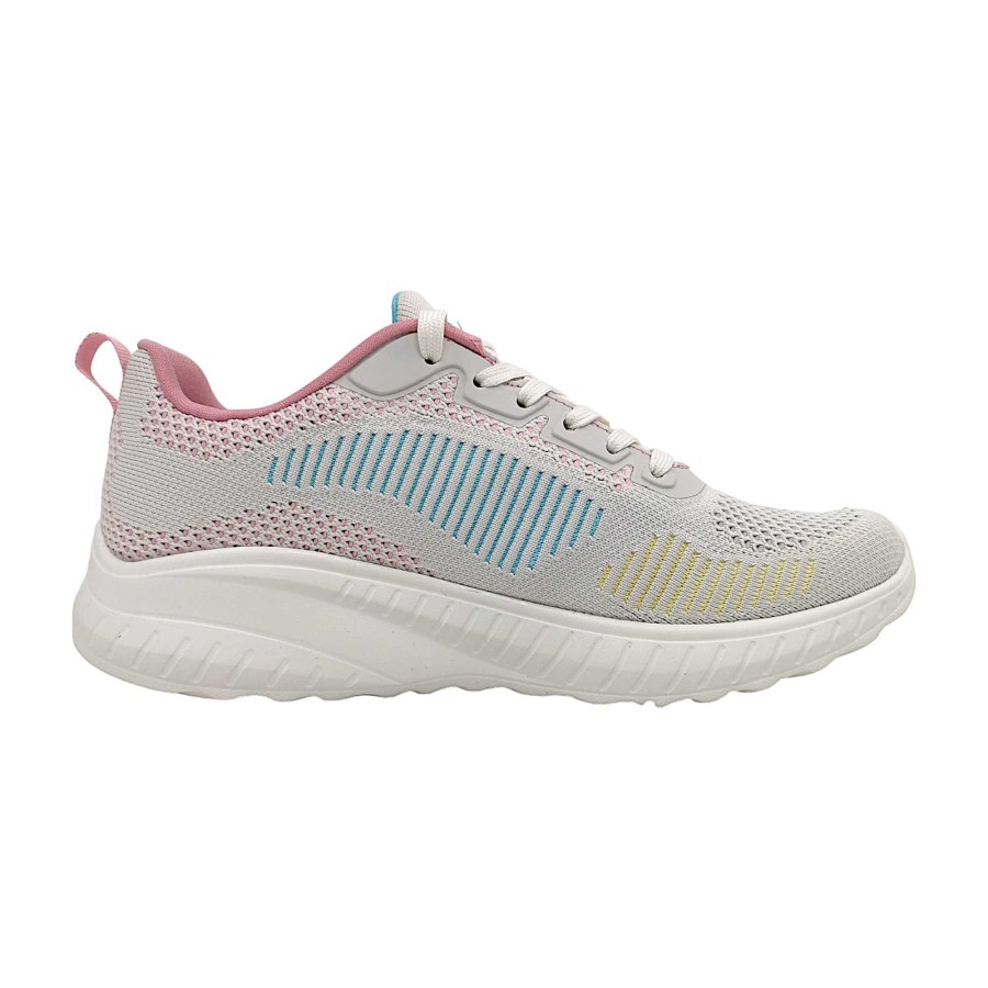 Skechers Skechers Bobs Squad Chaos Color Cr 117208 Wmlt Weis Wmlt White Multi