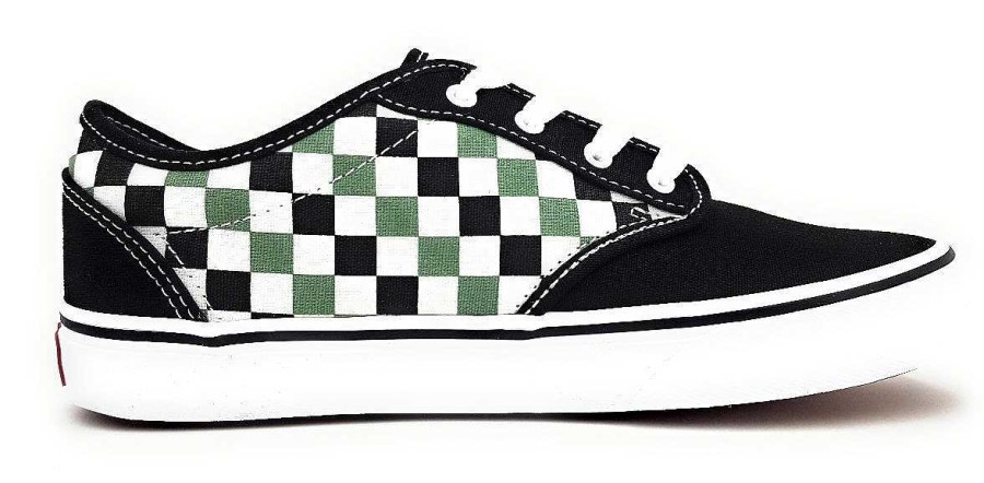 Vans Vans Atwood Vn000Udty9H1 Mehrfarbig Multi Checker Green/White