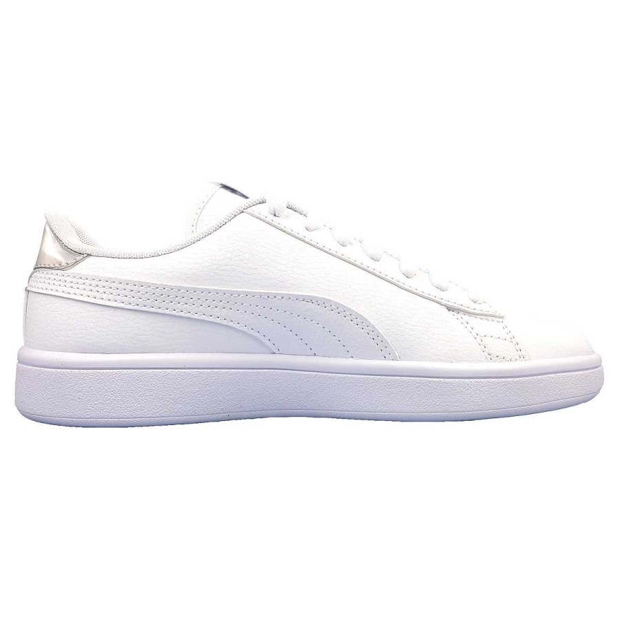 Puma Puma Smash V2 Jr. 383765 Weis 0001 White