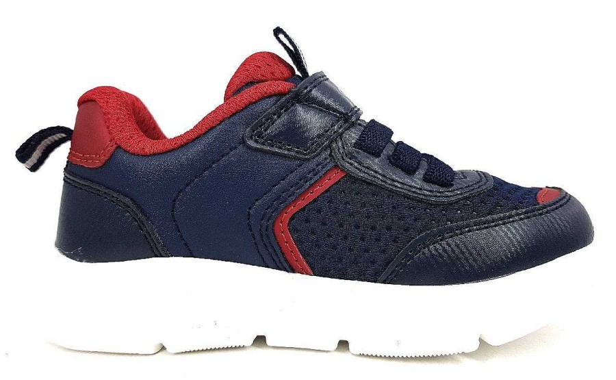 Geox Geox J Aril B J16Dma-0Ce15/C0735 Blau C0735 Navy/Red