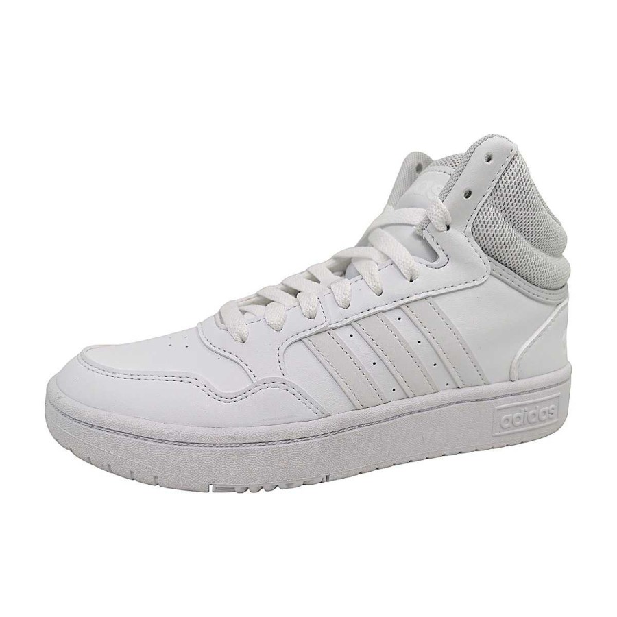 adidas Adidas Hoops 3.0 Mid Gw5457 Weis White/ Gray