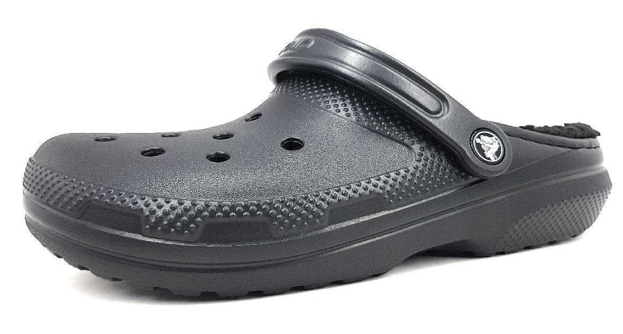 Crocs Crocs Classic Fuzz-Lined Clog 203591-060 Schwarz 060 Black/Black