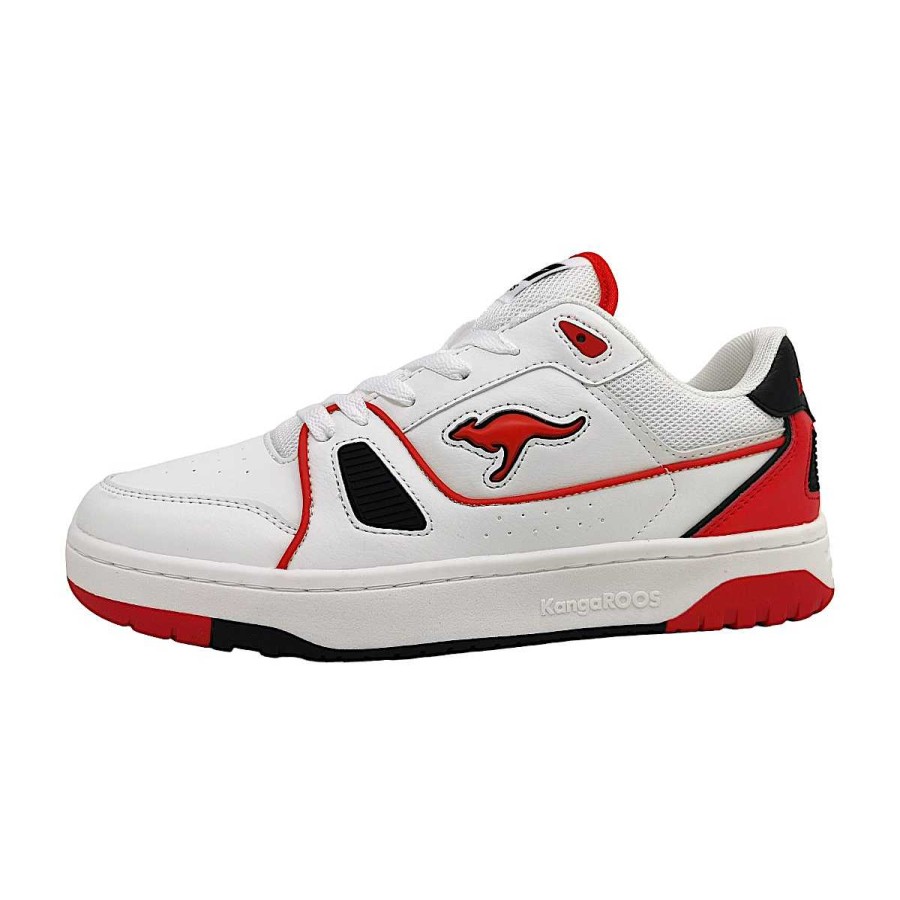 KangaRoos Kangaroos K-Draft Center 81156/0065 Weis White/ Fiery Red