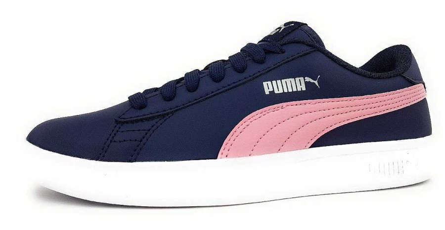 Puma Puma Smash V2L Jr. 365170/032 Blau 032 Peacoat-Peony