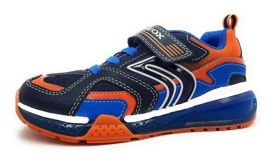 Geox Geox Bayonyc J16Fea-0Cefu/C0659 Blau C0659 Navy/ Orange