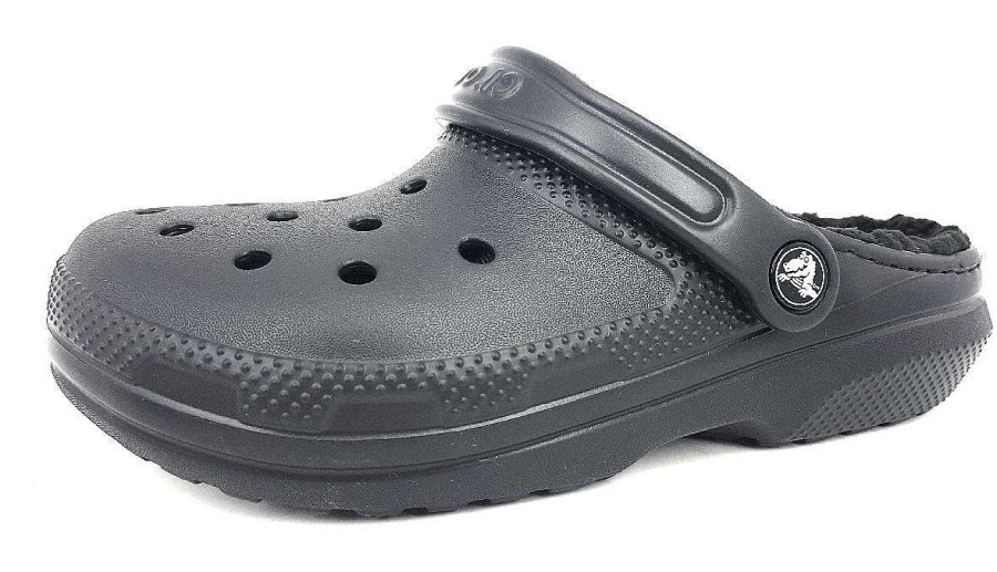 Crocs Crocs Classic Fuzz-Lined Clog 203591-060 Schwarz 060 Black/Black