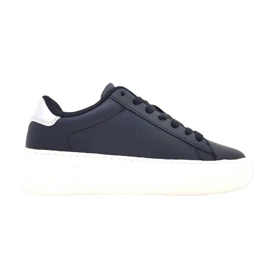 Tommy Hilfiger Tommy Hilfiger Tjw New Cupsole Leath Lc En0En02273 Schwarz Bds Black/ Silver