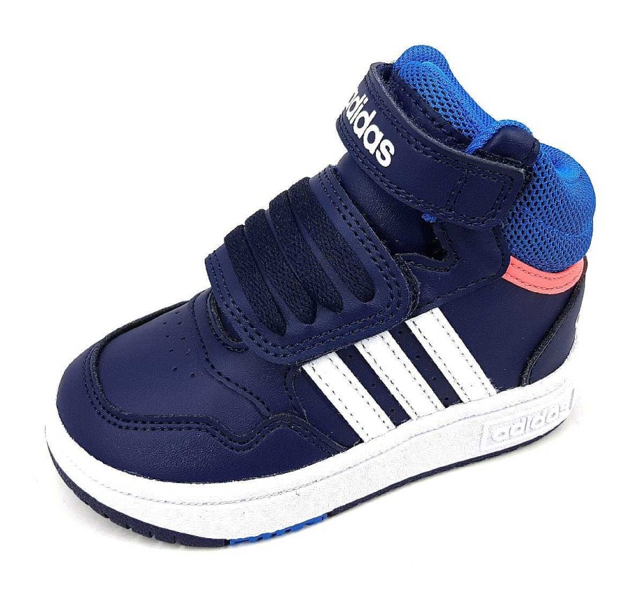 adidas Adidas Hoop Mid Gw0406 Blau Dkblue/Blurus/Turbo