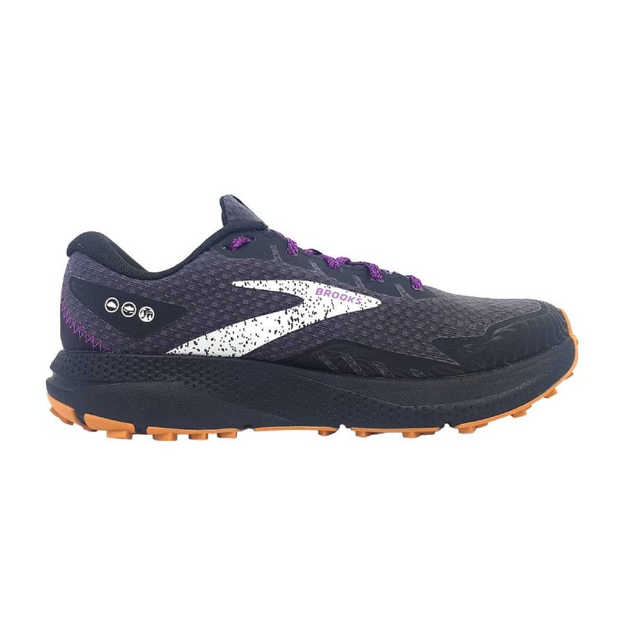 Brooks Brooks Divide 4 Gtx 1203931B Grau 073 Black/Pearl/Purple