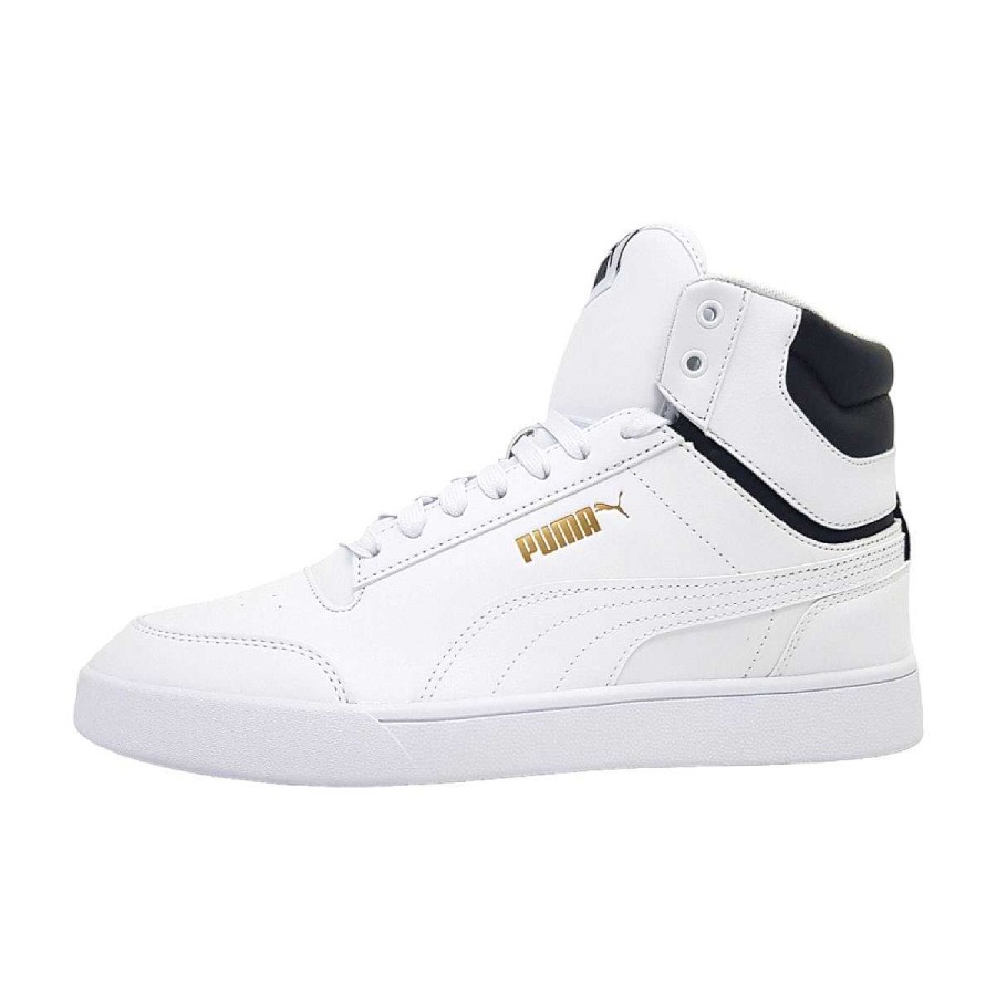 Puma Puma Puma Shuffle Mid 380748 Weis 01 White