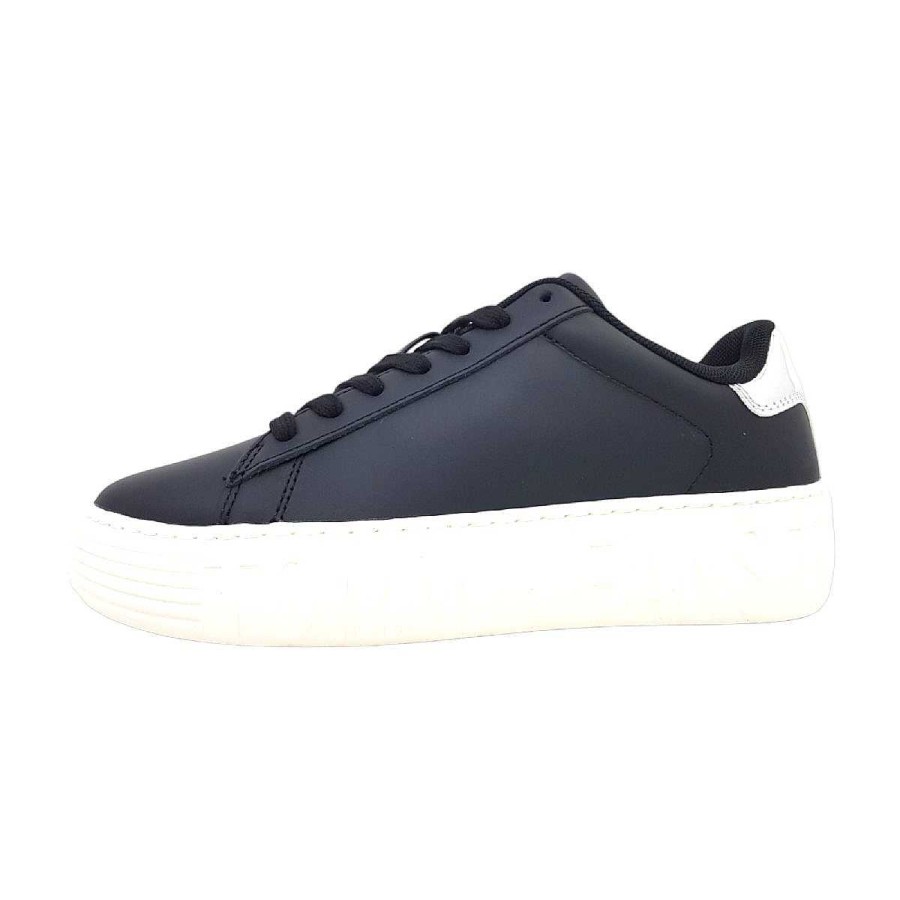 Tommy Hilfiger Tommy Hilfiger Tjw New Cupsole Leath Lc En0En02273 Schwarz Bds Black/ Silver