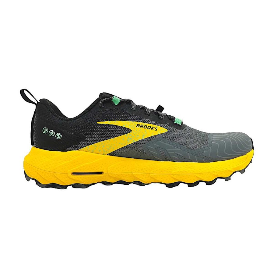 Brooks Brooks Cascadia 17 1104031D-333 Grau 333 Lemon/ Black