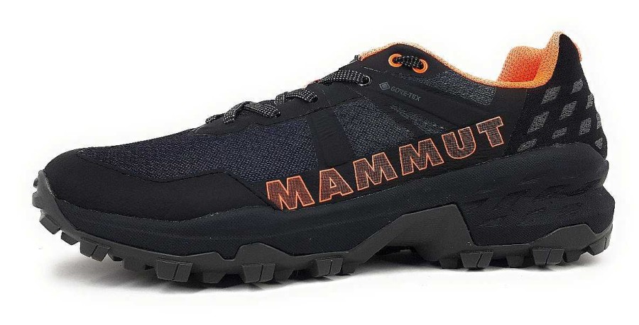 Mammut Mammut Sertig Ii Low Gtx Men 3030-04280-00533 Schwarz Black/ Vibrant Orange