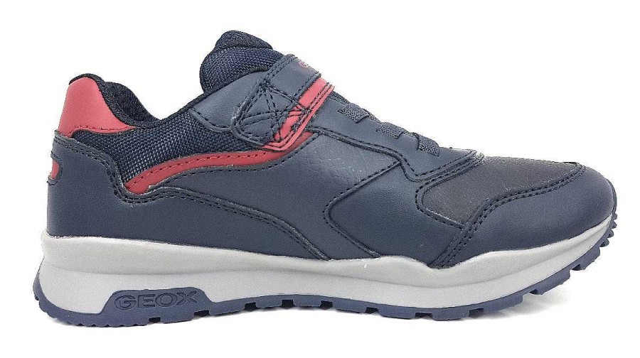 Geox Geox J Pavel J1615A-054Fu/C0735 Blau C0735 Navy/Red