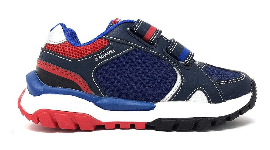 Geox Geox Tuono J35Axb-014Bu/C0735 Blau C0735 Navy/Red