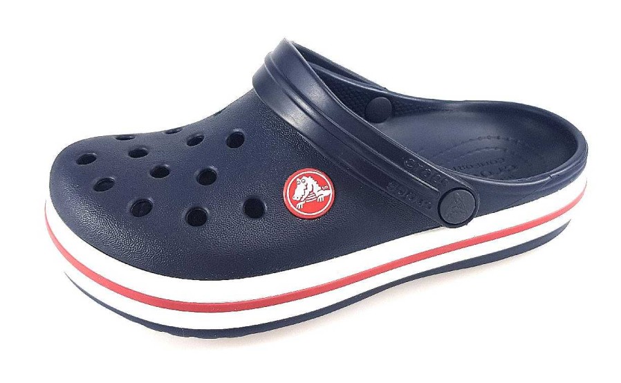 Crocs Crocs Crocs Bandij Clog 207006 Blau 485 Navy Red