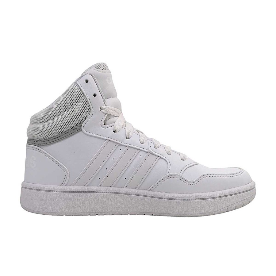 adidas Adidas Hoops 3.0 Mid K Gw0401 Weis White