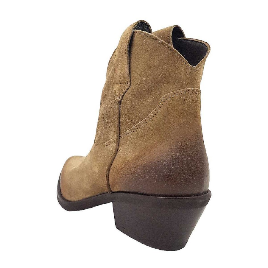 Lazamani Lazamani Booties Western Low 55.103 - Ladies Braun Sand